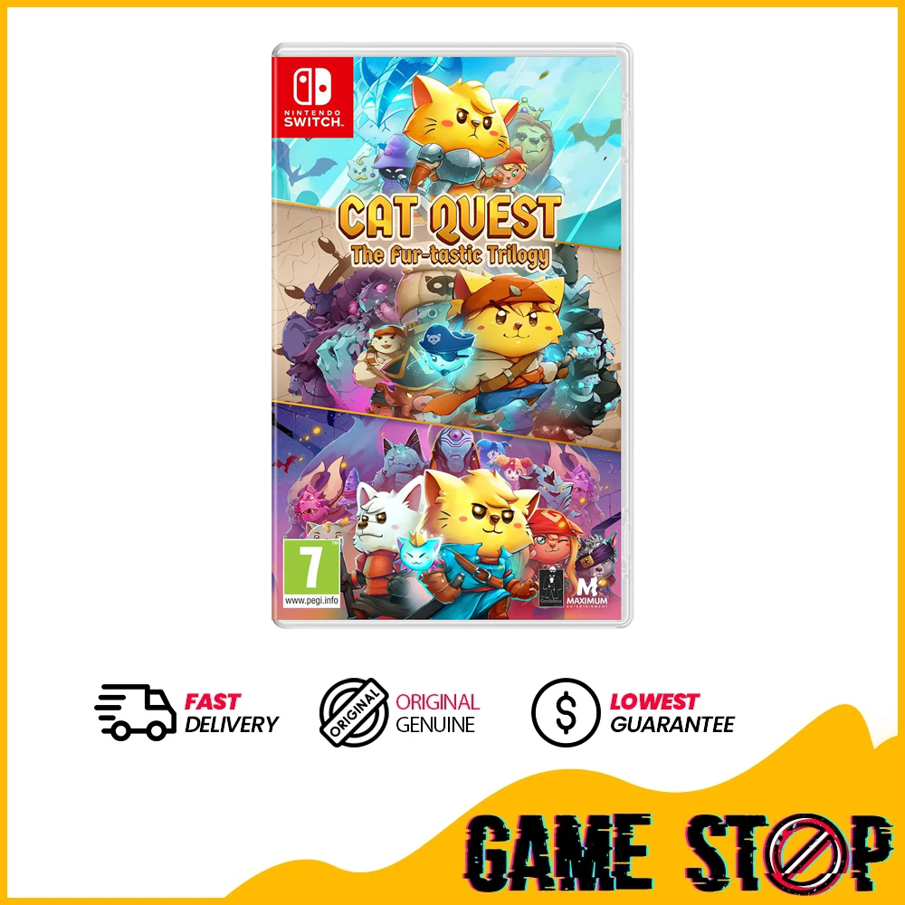 Cat Quest: The Fur-tastic Trilogy – Nintendo Switch, Neuf Sous Blister, PEGI 7