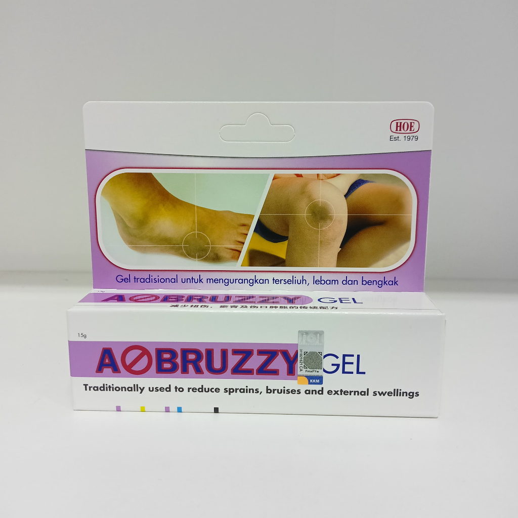 A-BRUZZY GEL 15G (REDUCE SPRAINS, BRUISES,SWELLING) | Shopee Malaysia