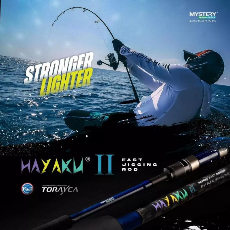 MYSTERY HAYAKU 2 MAD-KEREL FISHING ROD | Shopee Malaysia