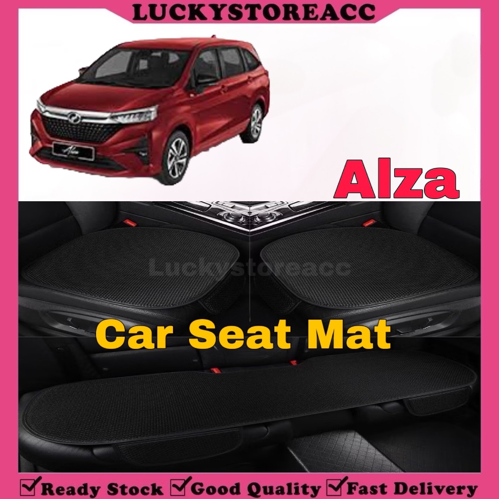 Perodua Alza Full Set 5pcs Ice Silk Cool Car Accessories Seat Covers ...