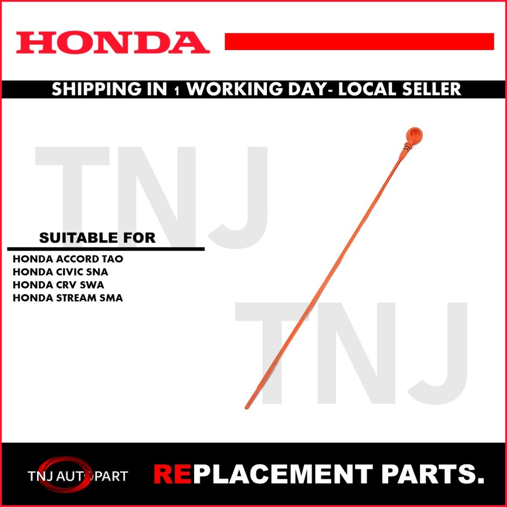 Engine Oil Dipstick For 2006-15 Honda Civic HR-V 1.8L L4 NEW OEM 15650