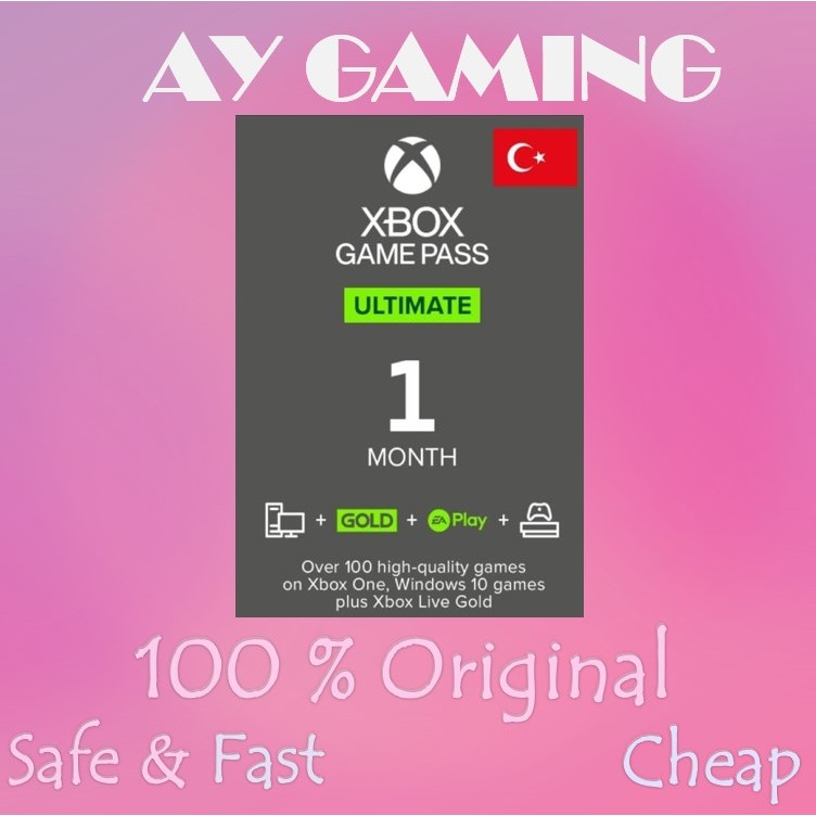 Xbox Turkey TRY Microsoft XGPU Game Games Pass EA | Shopee Malaysia
