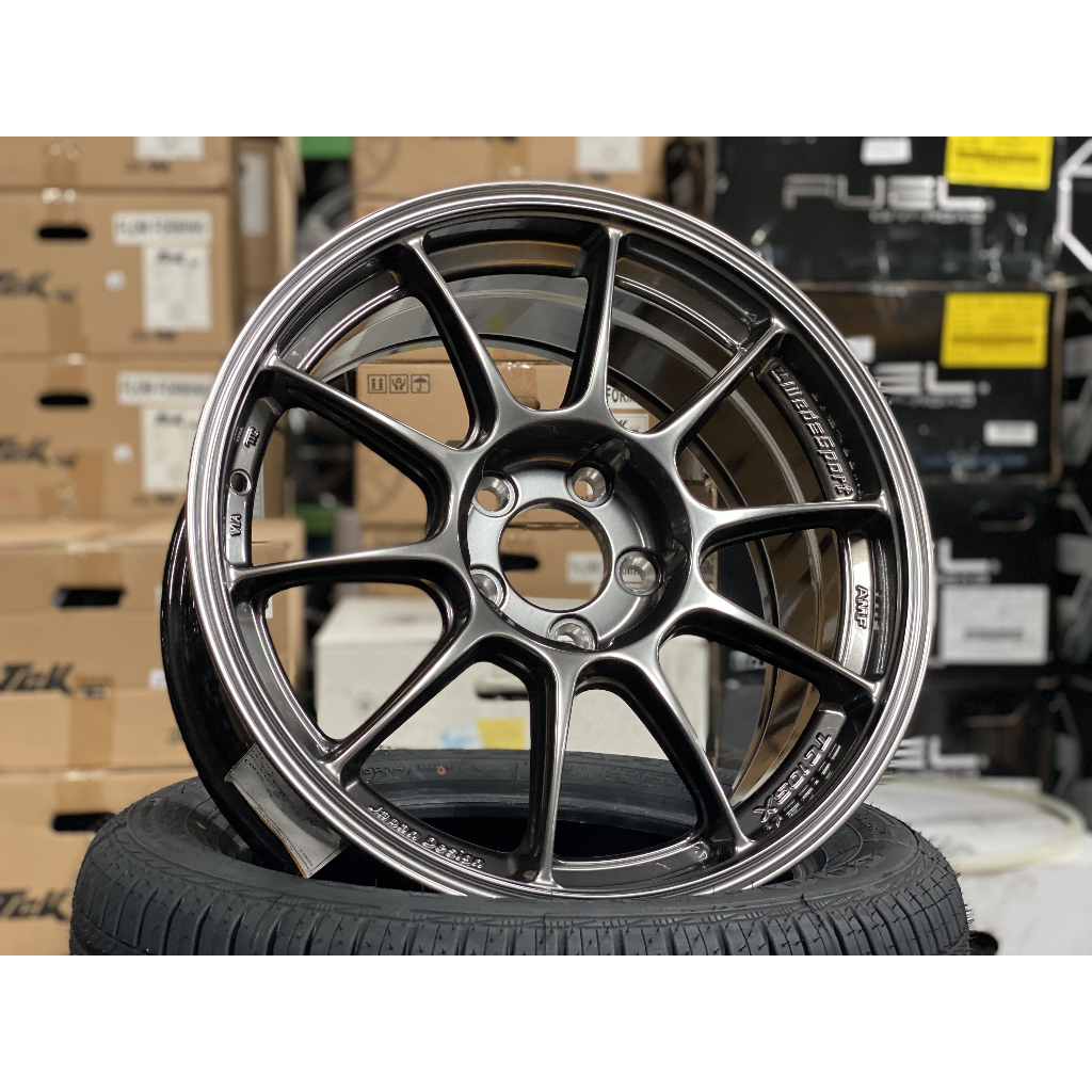 NEW 17X8J AOW TC105X Rim (set of 4) EJ Titan 5X114.3 for Civic Camry ...