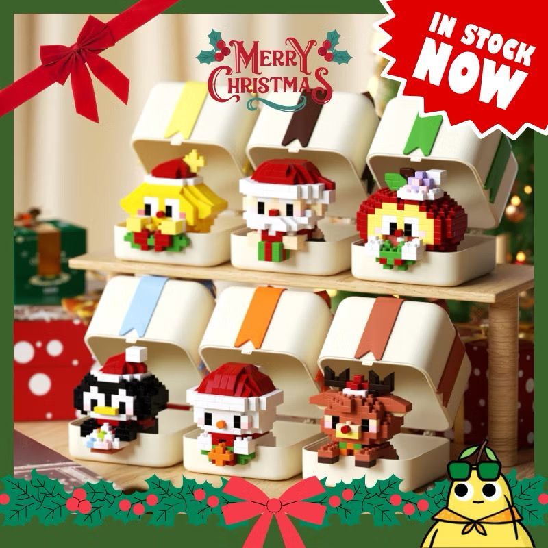 DIY NANO BRICKS Cute Cartoon Series Christmas Building Blocks ...