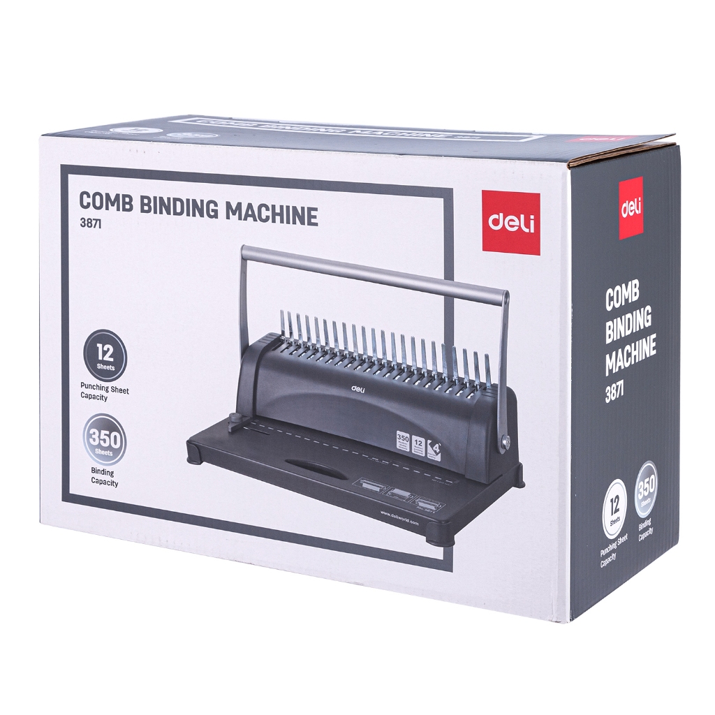 Deli Comb Binding Machine E3871 | Shopee Malaysia