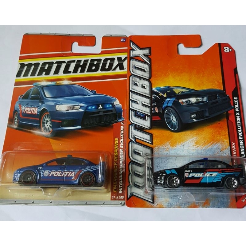 Matchbox Mitsubishi Lancer Evolution X 2011/2012 Edition | Shopee Malaysia