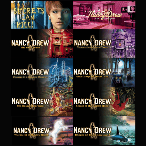 (PC) Nancy Drew 10 in 1 Collection Vol.1 Episode 1~10 [Digital Download ...