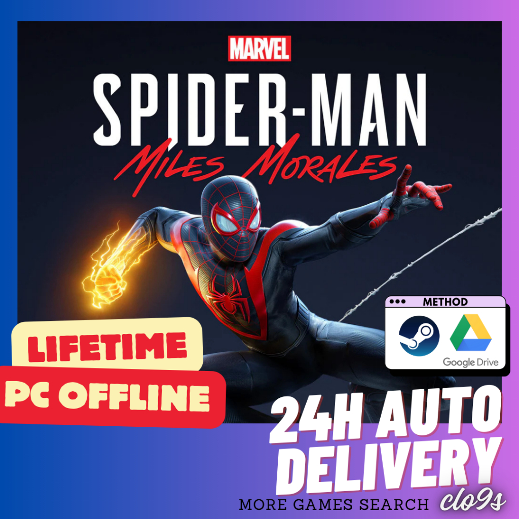 Marvel’s Spider-Man: Miles Morales Full DLC Steam PC Games | Shopee ...