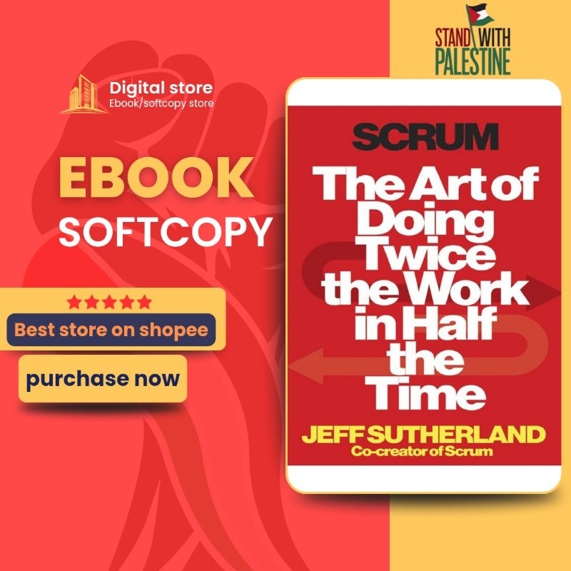 SCRUM The Art of Doing Twice the Work in Half the the Time | Shopee ...