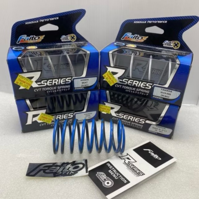 CVT Torque Spring R-Series Faito Racing Ego / Ego-S Fi / NVX-155 / Beat ...