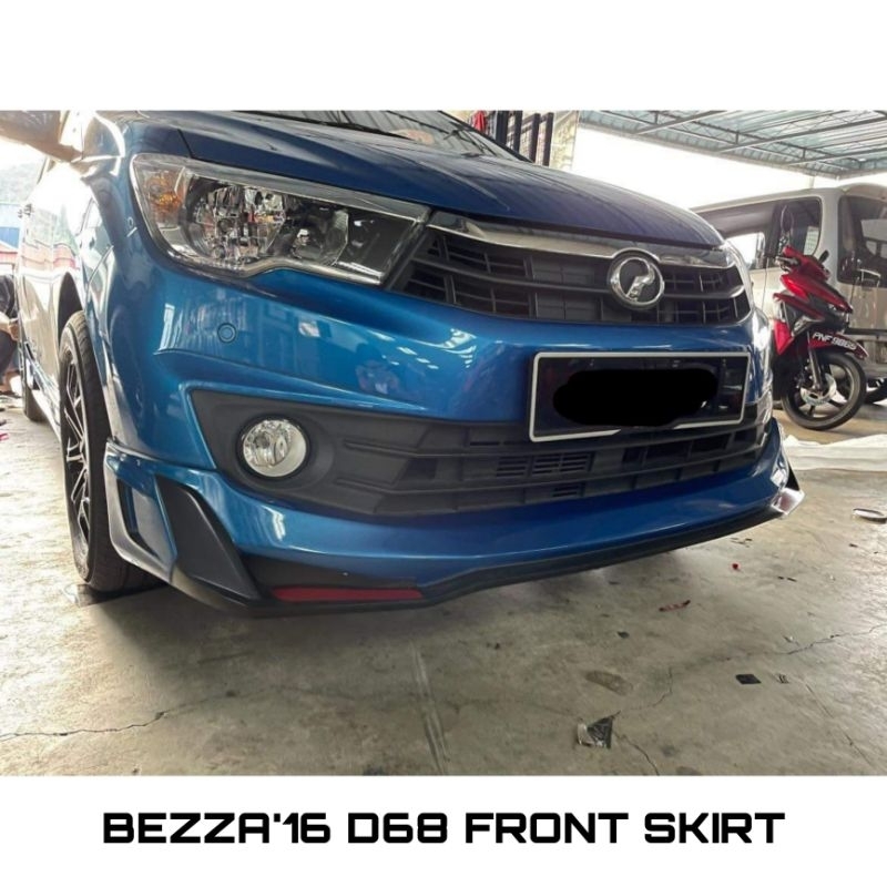 Perodua Bezza 2016 Drive 68 Front Skirt (Ready Stock Fast Shipping ...