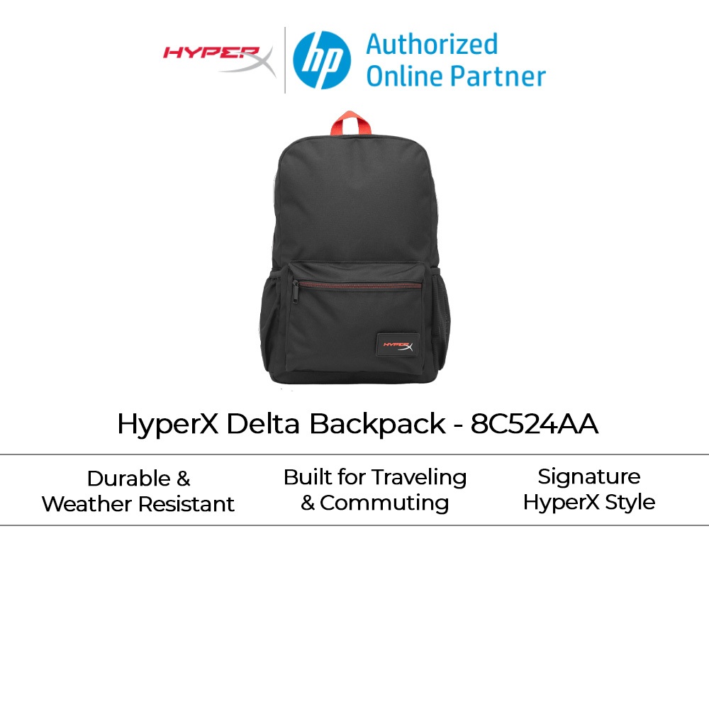 HyperX Delta Gaming Backpack - 8C524AA | Shopee Malaysia