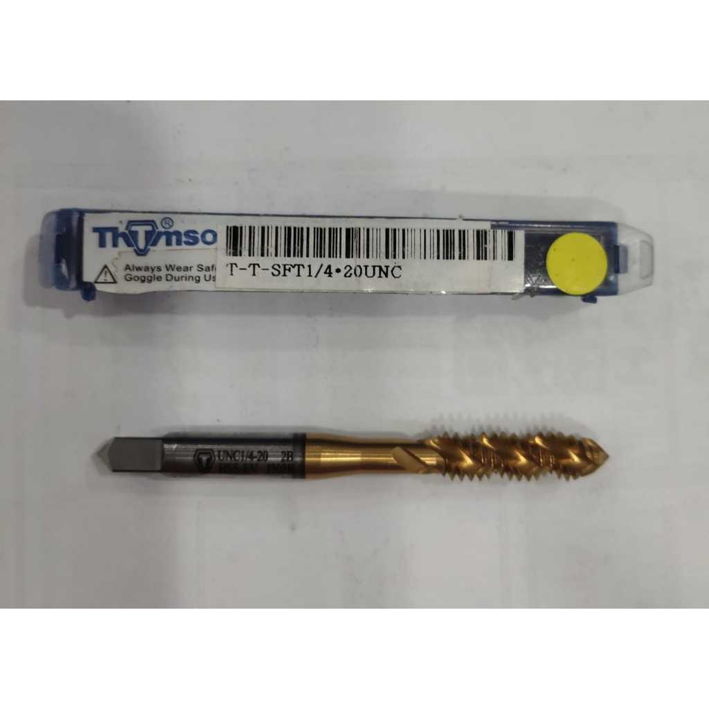 THOMSON J303T SPIRAL FLUTED TAPS - T-T-SFT1/4*20UNC (TIN) | Shopee Malaysia