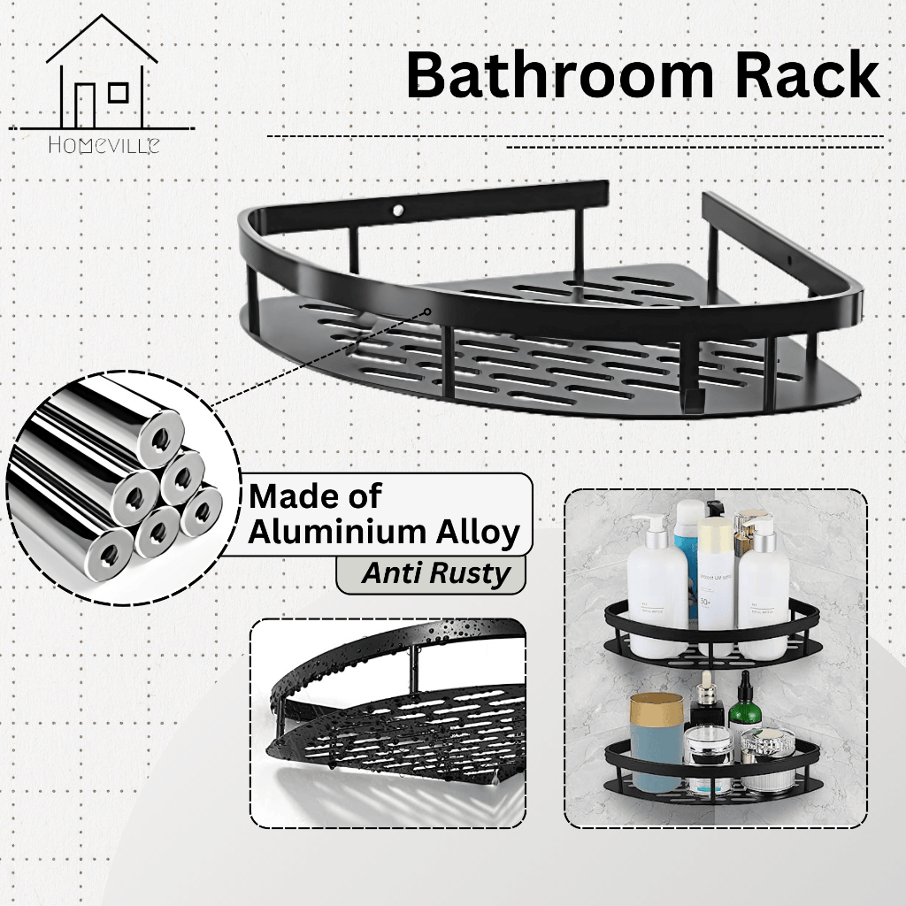 Wall mounted Kitchen Rack / Kitchen Organiser / Spice Container Rack ...