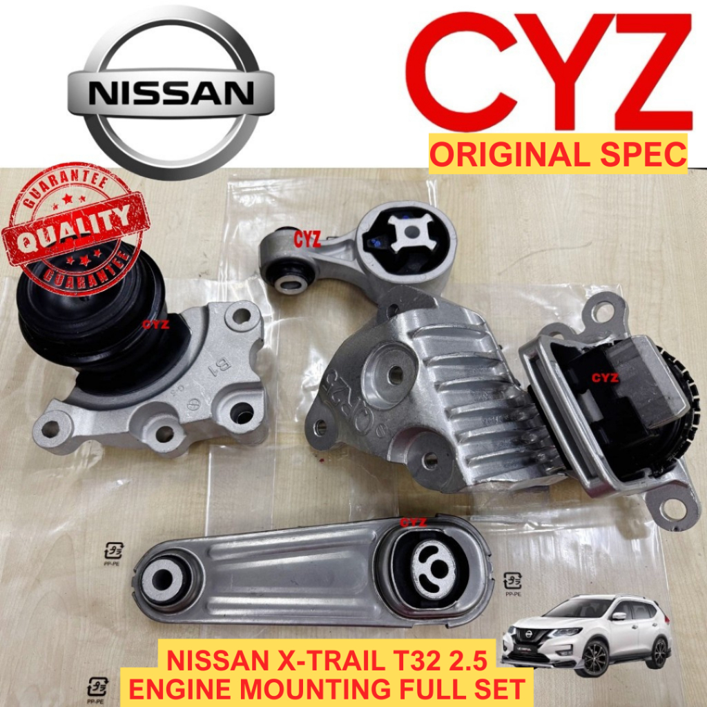 Engine Mounting Set Nissan X-Trail T32 2.5 (Nissan Japan) | Shopee