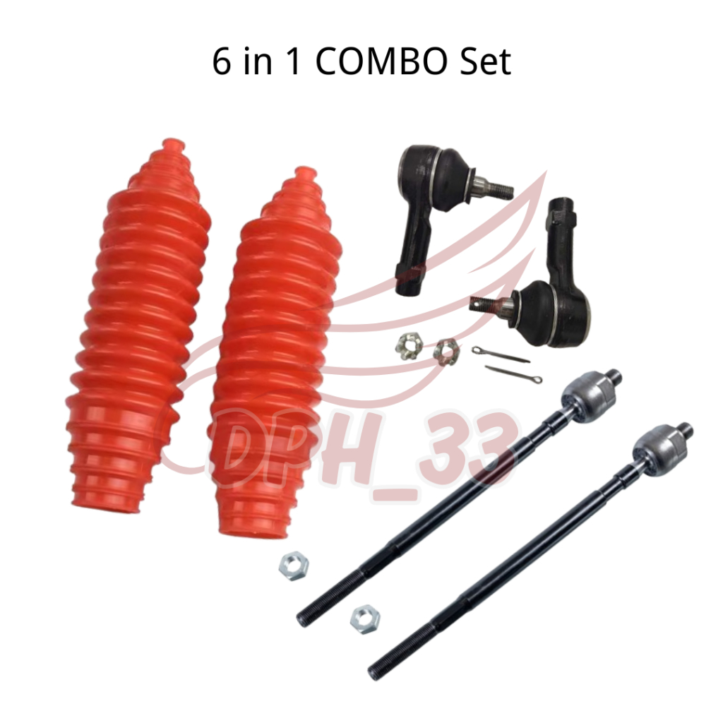 Mitsubishi OEM COMBO Tie Rod End / Rack End / Steering Boot for Proton ...