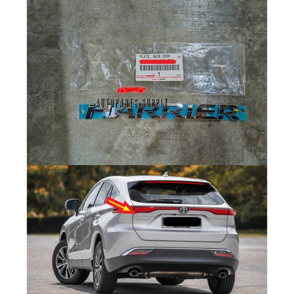 ORIGINAL TOYOTA HARRIER 2020 - 2025 XU80 MXUA80 REAR BONNET HARRIER ...