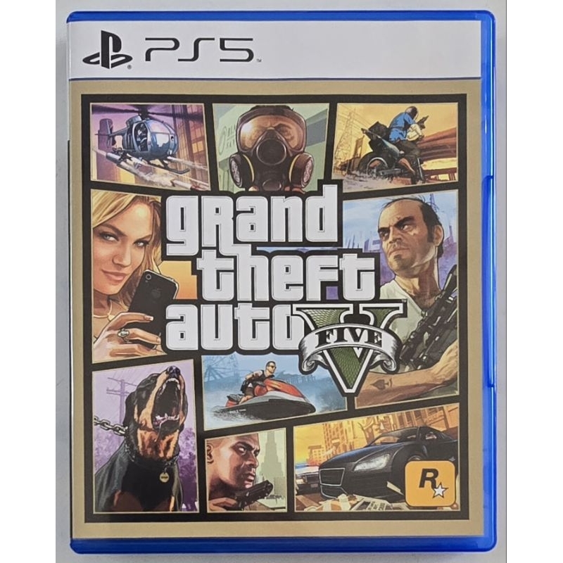 [PS5 GAME NEW & SEALED @ R3]GRAND THEFT AUTO 5/GTA 5 | Shopee Malaysia