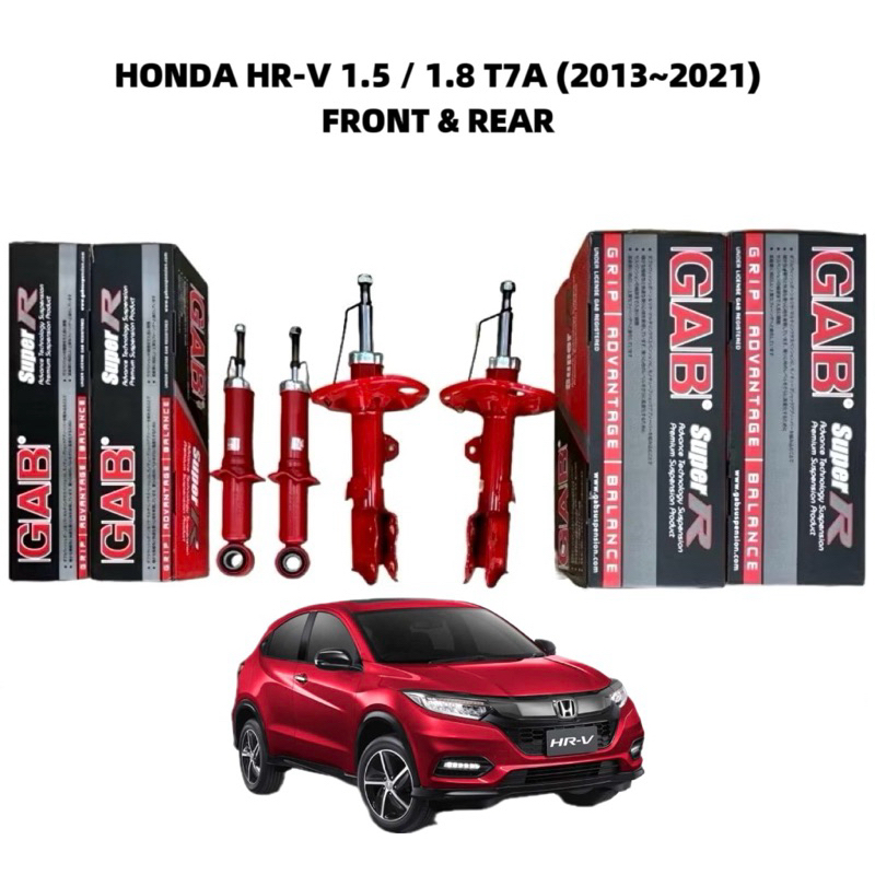 ORIGINAL GAB ABSORBER SUPER R HEAVY DUTY HONDA HRV 1.5 / 1.8 T7A (2013 ...