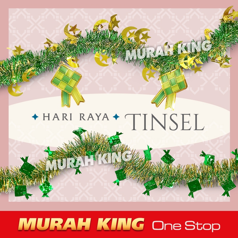 Hari Raya Tinsel /Hari Raya Banner / Hari Raya Decoration / Selamat ...