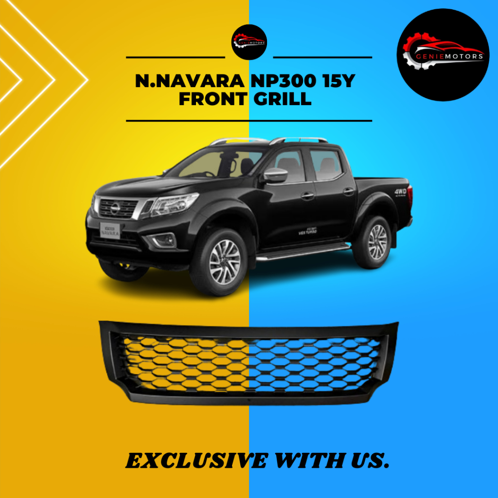 Nissan Navara Np300 2015 On - Replacement Upgrade Front Grille - Storm