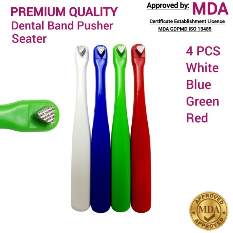 4 PCS Dental Band Seater Pusher Orthodontics Many Colors Gigi Dentists ...