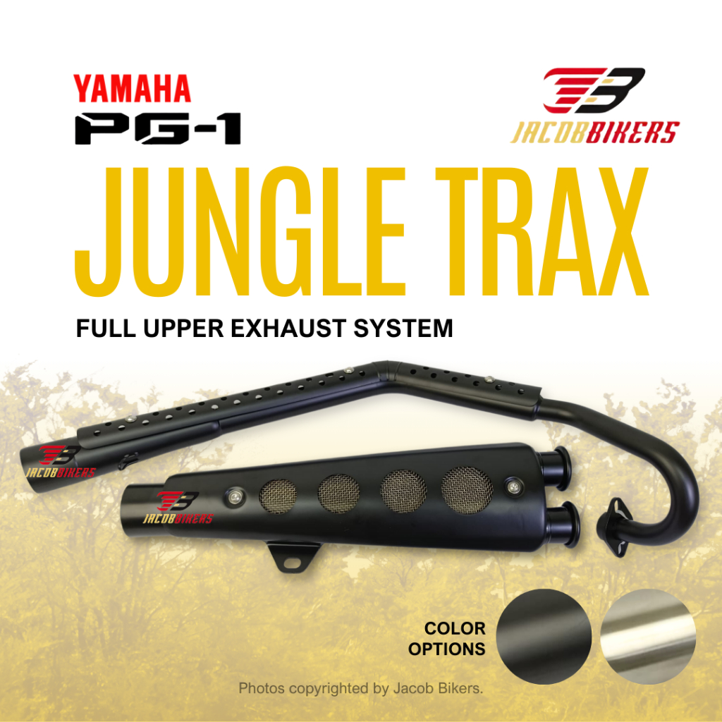 yamaha-pg-1-pg1-pg-1-full-upper-exhaust-system-jungle-trax-trekking