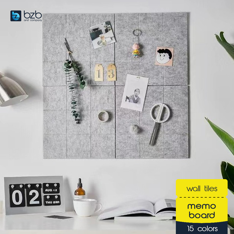 Square Felt Wall Tiles Schedule Message Reminder Notes Planner Memo ...