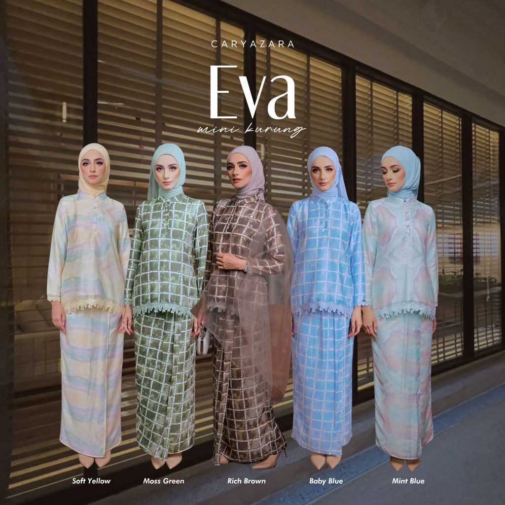 CARYAZARA MahaCaryaRaya2025 - Eva Mini Kurung Baju Raya 2025 | Shopee ...