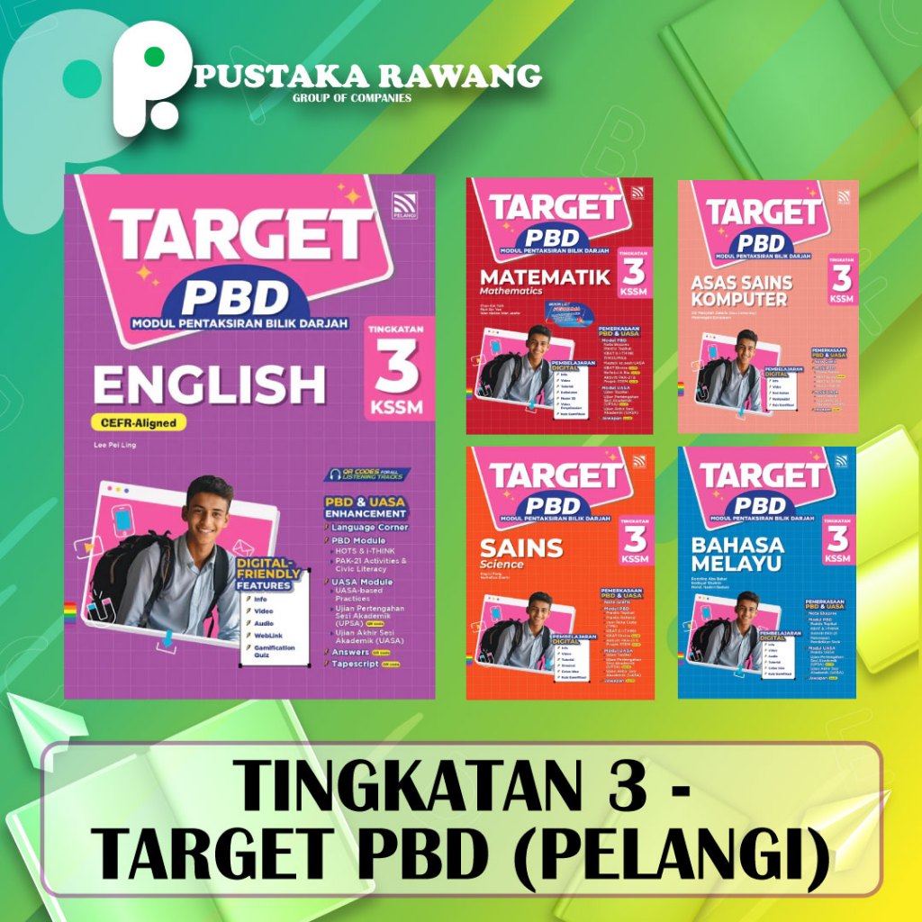 2025 BUKU KERJA / LATIHAN TARGET PBD KSSM TINGKATAN 3 | Shopee Malaysia