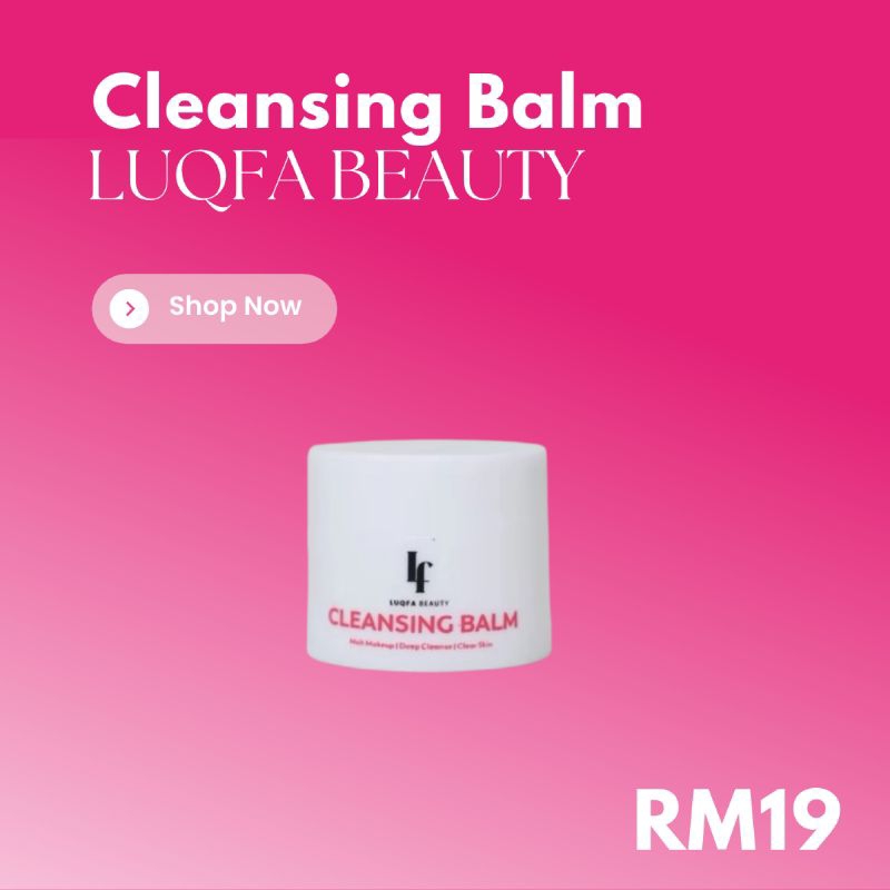 LUQFA BEAUTY CLEANSING BALM TINY BUMPS | Shopee Malaysia
