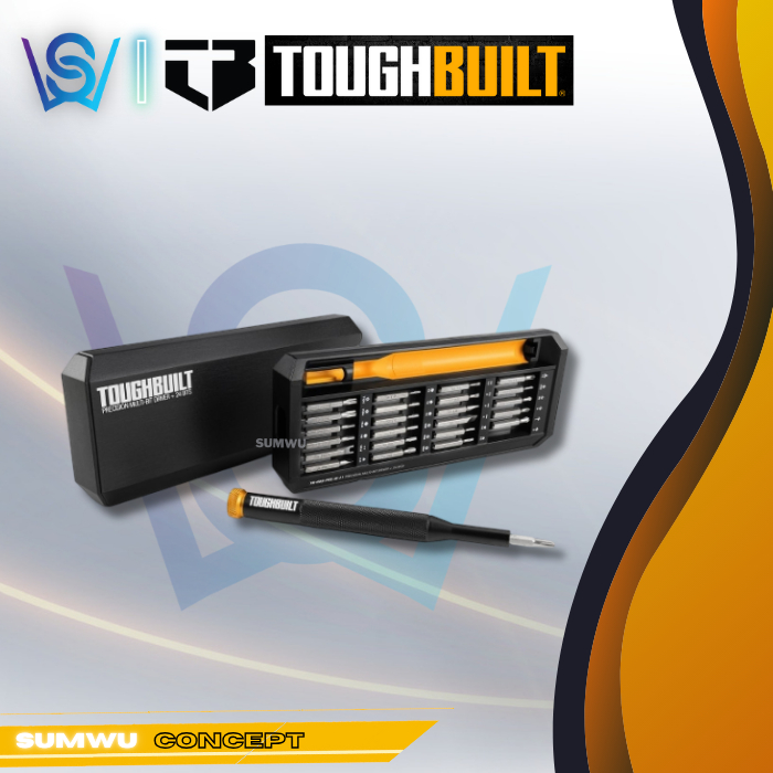 TOUGHBUILT 24-bit Precision Multi-Bit Driver with Case TB-H5S-PRE-M-11 ...