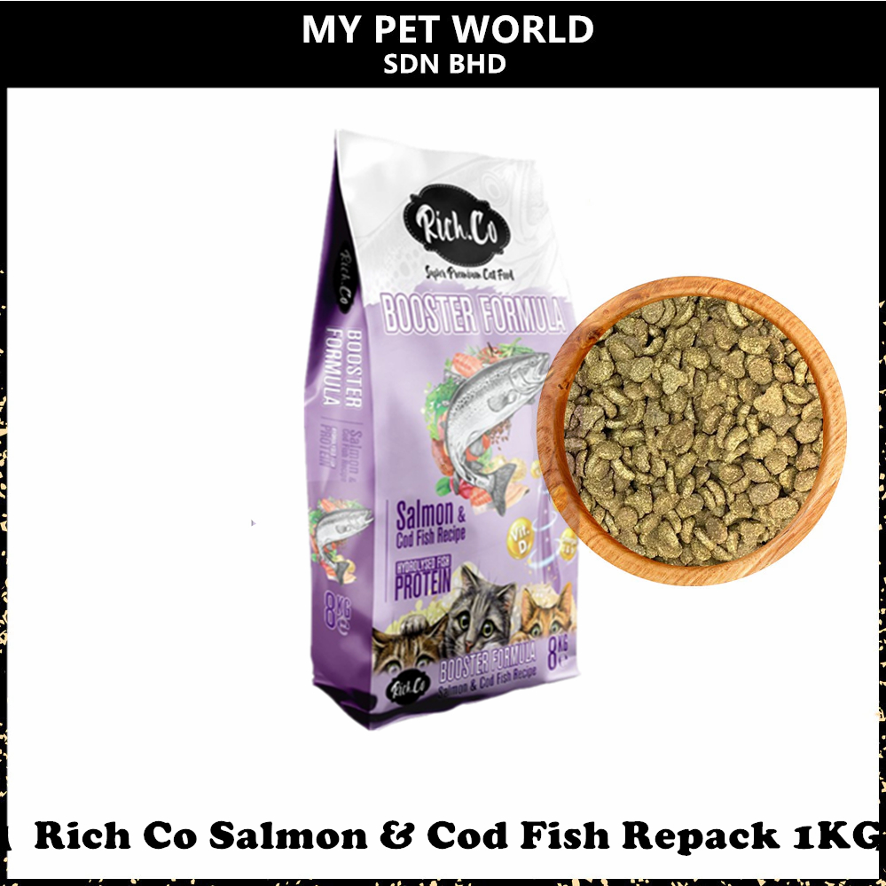 Rich.Co Rich Choice Booster Formula Salmon & Cod Fish Recipe REPACK ...