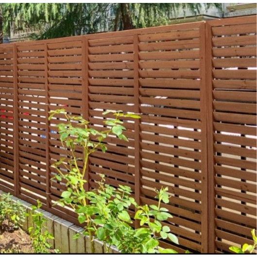 Wooden shutter partition outdoor balcony fence fence indoor screen ...