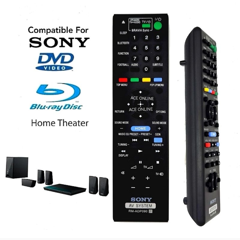 thumbnail interactive-video image 1 of Replacement RM-ADP090 Remote Control For Sony BDV-E2100 / E3100 / E4100 Home Theater Systems 1 of 3