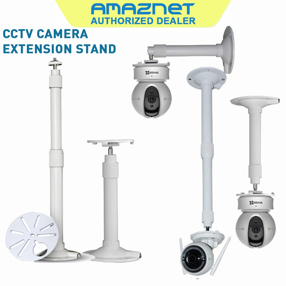 CCTV Camera Extension Stand Wall Mount External Wall Corner Bracket ...