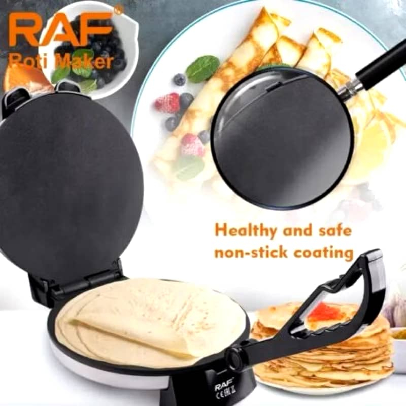 RAF Electric Roti Maker Chapati Maker Flatbread Maker Multi-Purpose ...