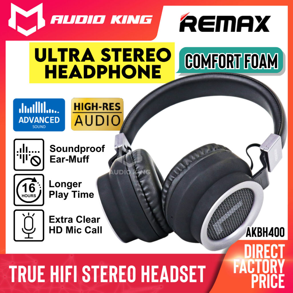 PRODA Bluetooth Headphone Wireless 360 Ultra Surround Stereo Noise ...