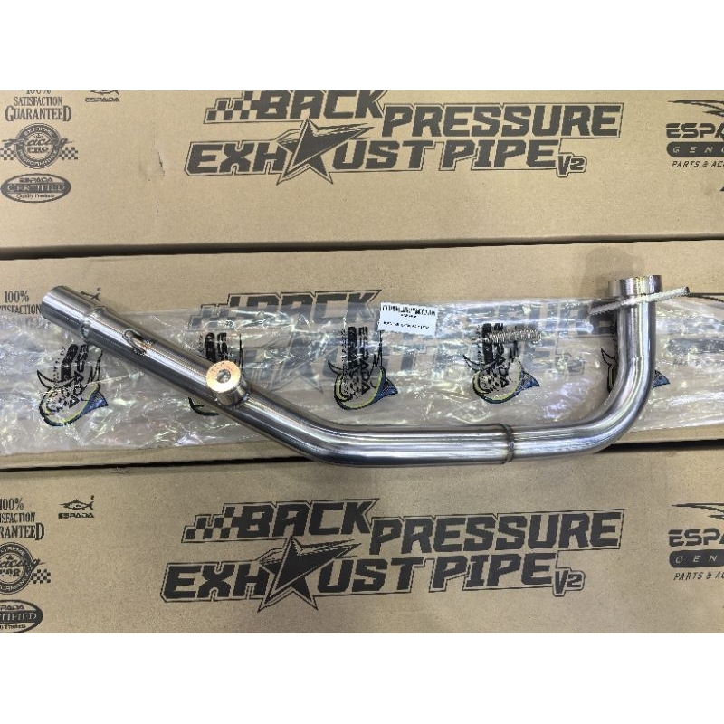 ESPADA YAMAHA Y16 Y16ZR E7 30MM EXHAUST MANIFOLD MANIFUL -STAINLESS ...