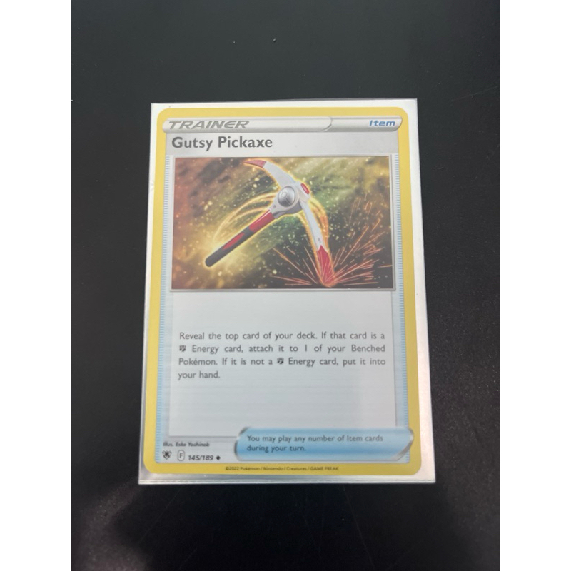 Gutsy Pickaxe 145/189 Pokemon TCG | Shopee Malaysia