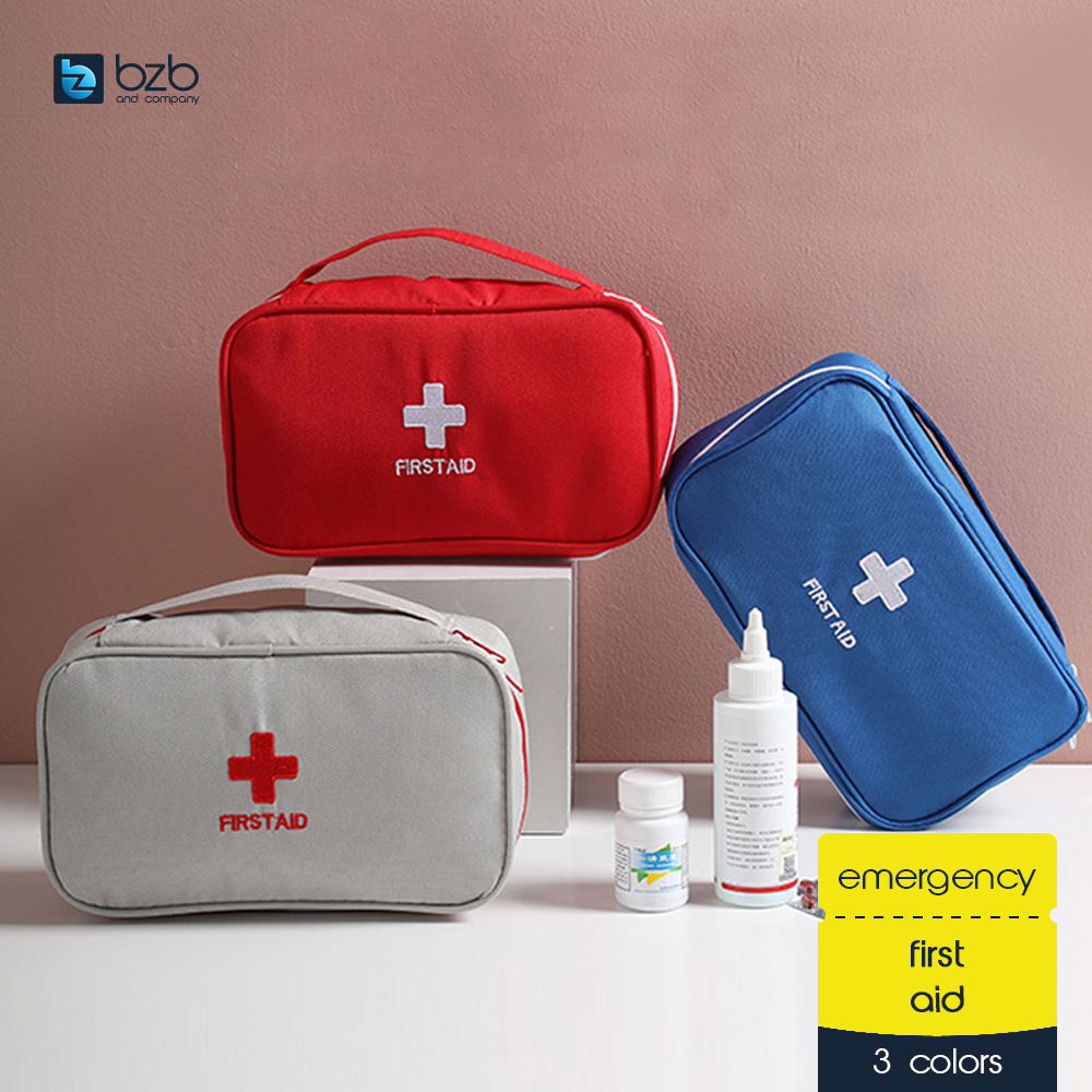 Multi Compartment First Aid Kit Storage Bag Emergency Rescue Medical ...