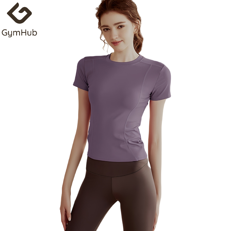 GymHub Slim Yoga Clothes Sports Fitness Tight Running Sweat-absorbent ...