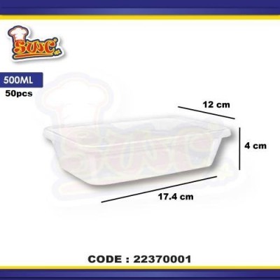 TEKA RECTANGULAR CONTAINER 500ML/650ML/750ML/1000ML | Shopee Malaysia