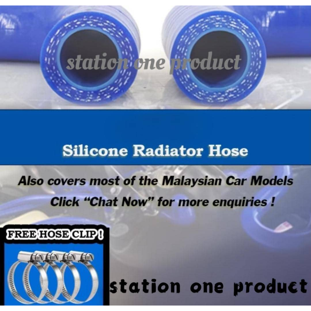 Perodua Aruz D38L / Toyota Rush F800 1.5L Blue Radiator Silicone Hose ...