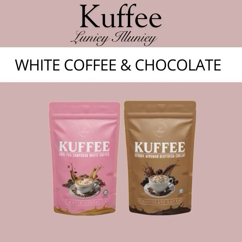 KUFFEE Coffee Latte 4s YUNIEY ILUNIEY White Coffee Latte Chocolate ...