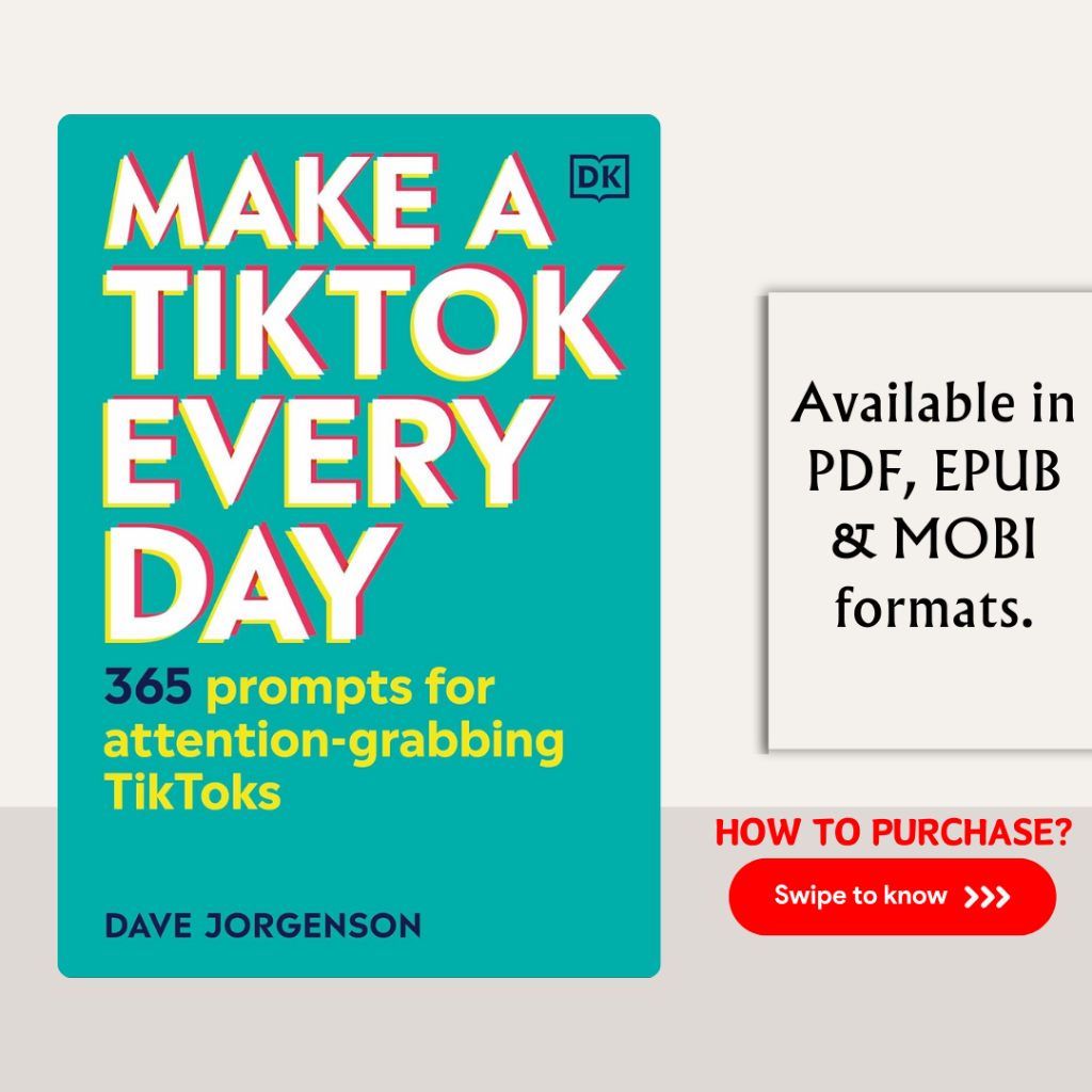 Make a TikTok Every Day: 365 Prompts for Attention-Grabbing TikToks | Shopee Malaysia
