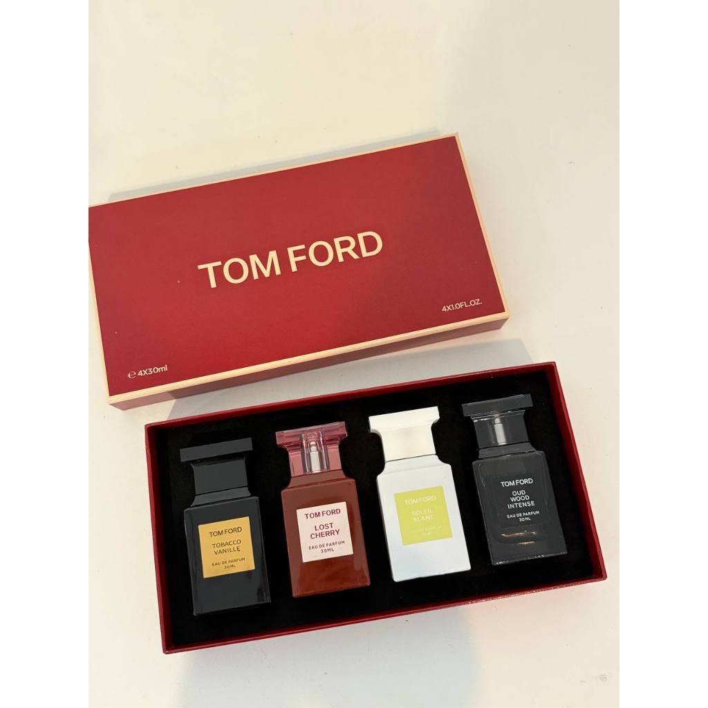 ORIGINAL T.F RED BOX SET 4IN1 (4X30ML) | Shopee Malaysia