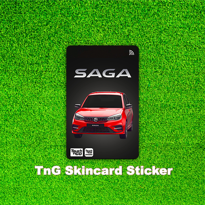 Proton SAGA - Sticker Card Touch n Go TnG Card Saga Skincard Cover ...