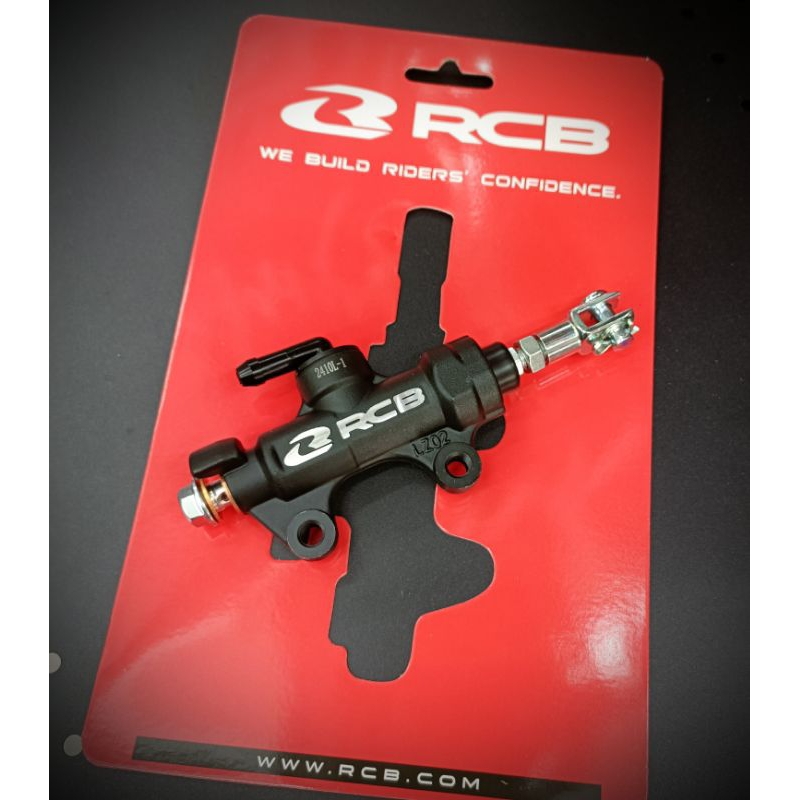 💯 ORIGINAL RCB RACING BOY REAR MASTER BRAKE PUMP E-12 (CHARCOAL ...