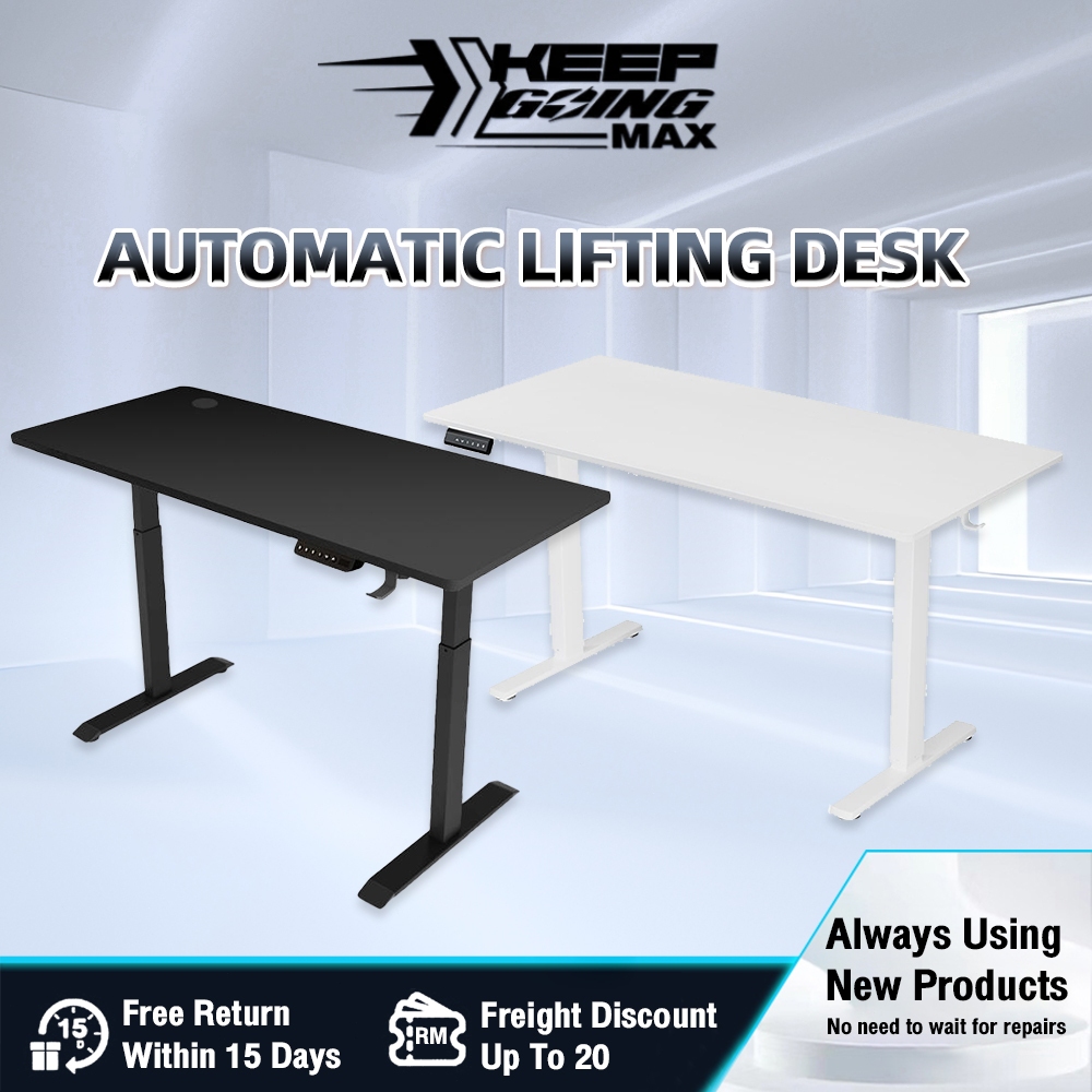 【2 year warranty】Automatic Lifting Desk Smart Desk Gaming Table Study ...